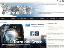 Tablet Screenshot of comune.torredelgreco.na.it